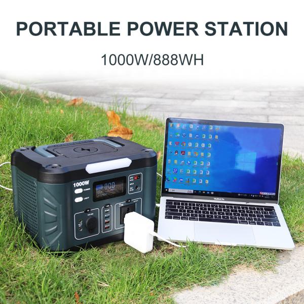 3.7V 216000mAh Lifepo4 Portable Power Station 799.2wh / 1000w Power Bank