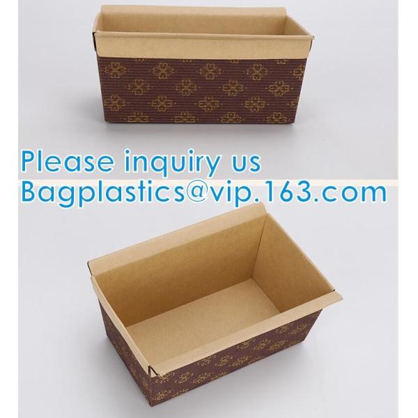 Paper Baking Mini Loaf Pan Kitchen Supply, Chef Supplies, chocolate pastry piping, bakery supplies, Christmas Cupcake
