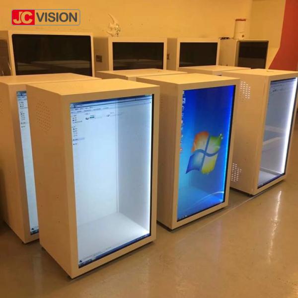 JCVISION Transparent LCD Screen 21.5inch LCD Digital Display
