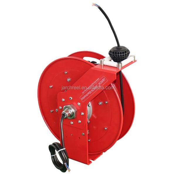 Twin Hoses Retractable Hose Reel 49cm STEEL High Pressure FCC
