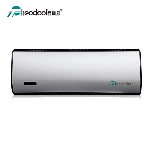 2024 220V Residential Fan Air Curtain Mini Over Door Heater With Remote Control
