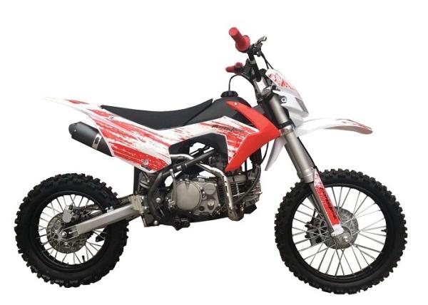 50cc / 70cc Mini Gas Powered Dirt Bikes , Red White Color Gas Pit Bike