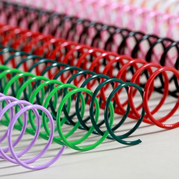 связывающее кольцо 1-3/4 PVC 36 48 петель пластиковое спиральное» для школы