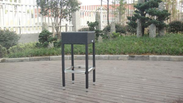 Outdoor Leisure Furniture Sets , Fashion Resin Wicker Bar Set