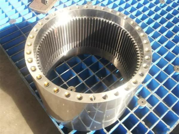 Diâmetro de aço resistente do anel 1000mm da engrenagem da forjadura cada de 1,5 toneladas para o guindaste