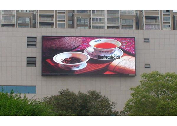 Panneau d'affichage LED couleur SMD P8 extérieur, étanche IP65, pas de 8 mm