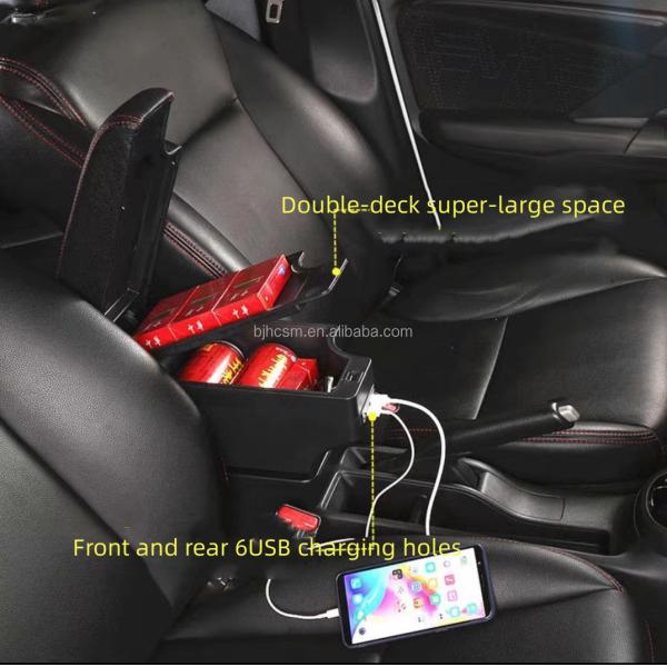Chang 'an Yuexiang v5 Car Central Armrest Box ABS Armrest for 2009- Year Compatibility