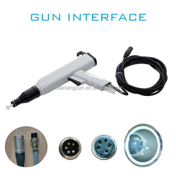 Электрическая пушка для покрытия порошковыми материалами для применения на пластиковых подложках