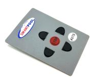 Conception personnalisée PC imperméable à l'eau commutateur à bouton avec dômes tactiles en relief