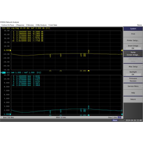 N Male Satellite Positioning Antenna Multi-Band GNSS Antenna 38dBi GPS GLONASS Beidou Galileo