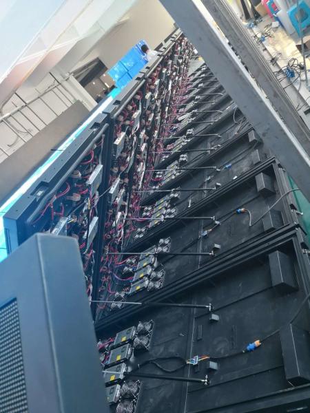SMD 3535 Front Service LED Display Video Curtain Customized with 140 H 120 V View angle