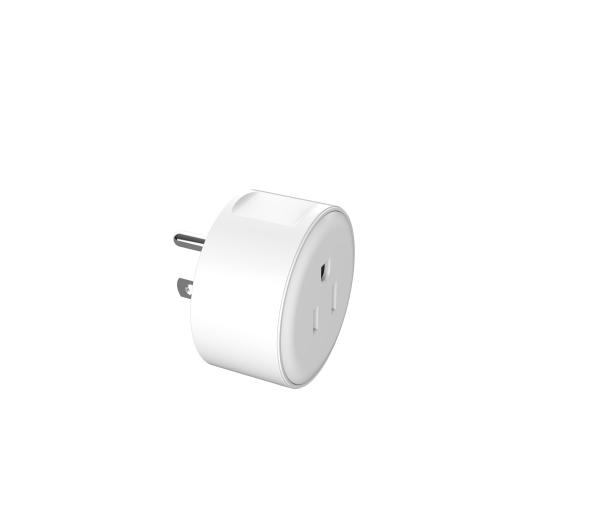 Size 52*48.4mm Plastic Material Max Current 10A Wifi Smart Socket