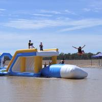 Oreiller gonflable de saut d'eau de qualité marchande pour le lac/mer/piscine