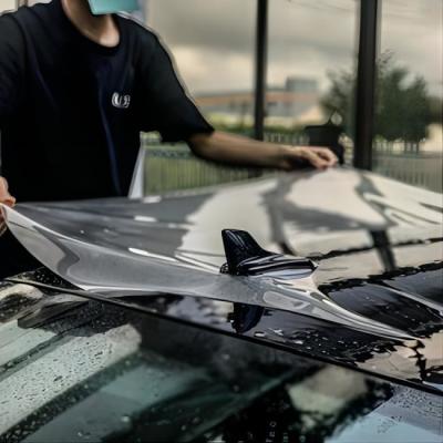 Anti Yellow Easy Install TPU PPF Car Paint Protection Film 42N Tear Strength 150μM