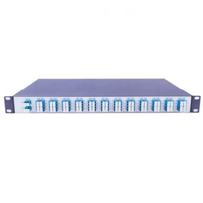 Módulo passivo 4CH/8CH do WDM Cwdm da fibra ótica do conector 100G de FC 3 anos de garantia
