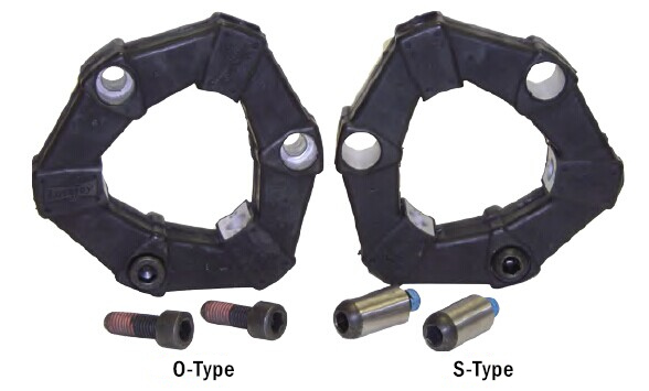 Máquina escavadora de borracha de alta temperatura que acopla o O-Tipo de Centaflex CF-A-004
