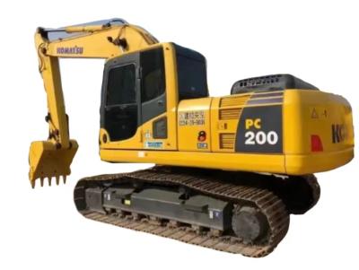 Alta Economia Utilizada Komatsu PC200-8 Excavadora 19.9T com Sistema CLSS
