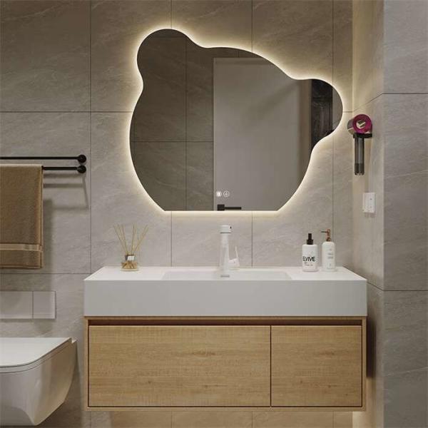 Raised Panel Plywood Vanity Bathroom Cabinet With Quartz Stone Vanity Top