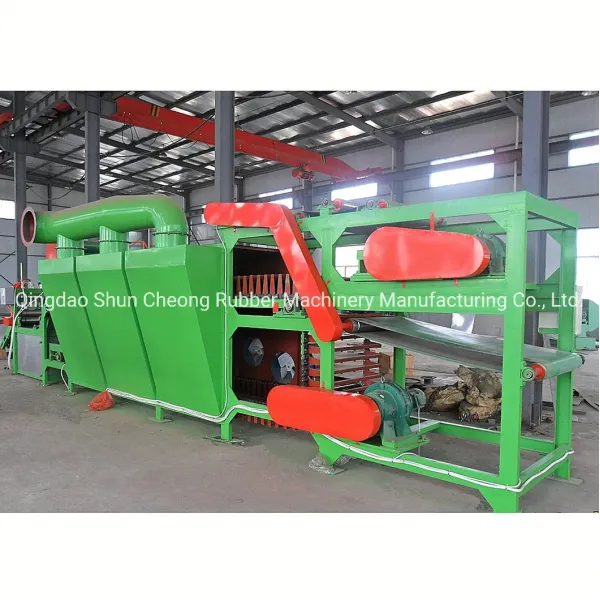 Automatic Grade Rubber Sheet Batch-off Cooler with 900 mm Max. Width and Floor-Standing Type