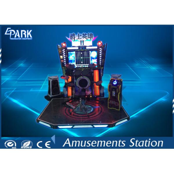 Electric Music Arcade Jazz Drum Simulator Coin Pusher