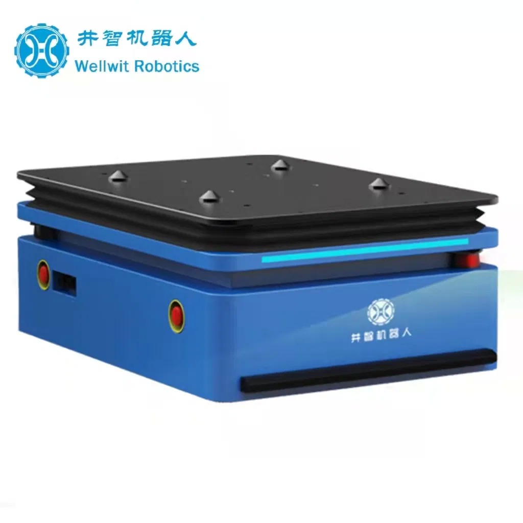 Wellwit Automated Guided Vehicle Agv Robot for Transportation