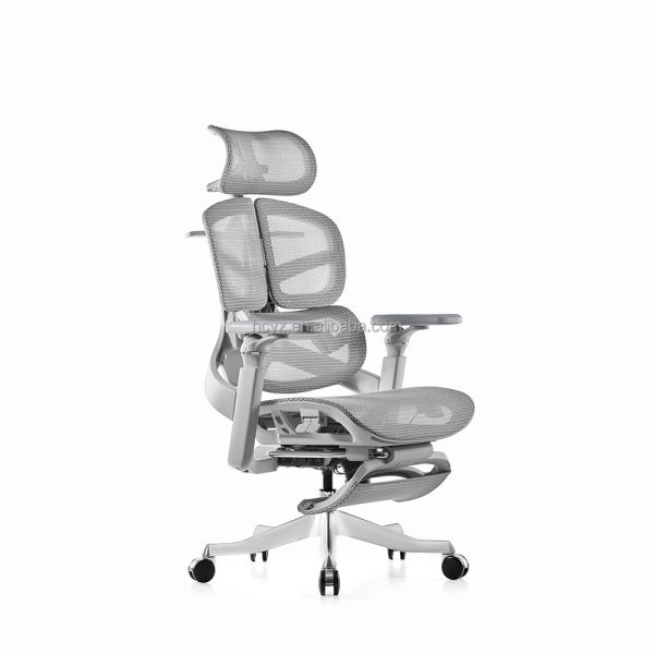Luxury High Back up & Down Adjustable Ergonomic Computer Chair Full Mesh Recliner Executive Manager Office Chair With 6D Armrest