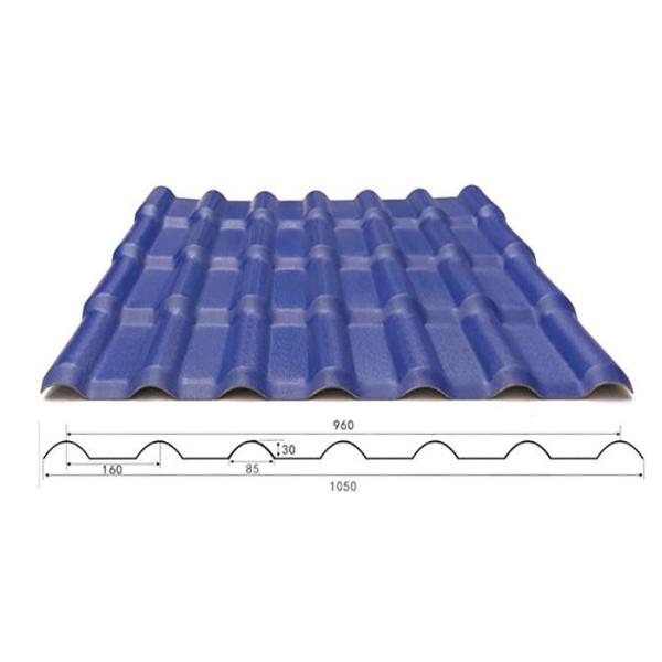 Коррозионная устойчивость черепицы синтетической смолы цвета новой технологии прочная