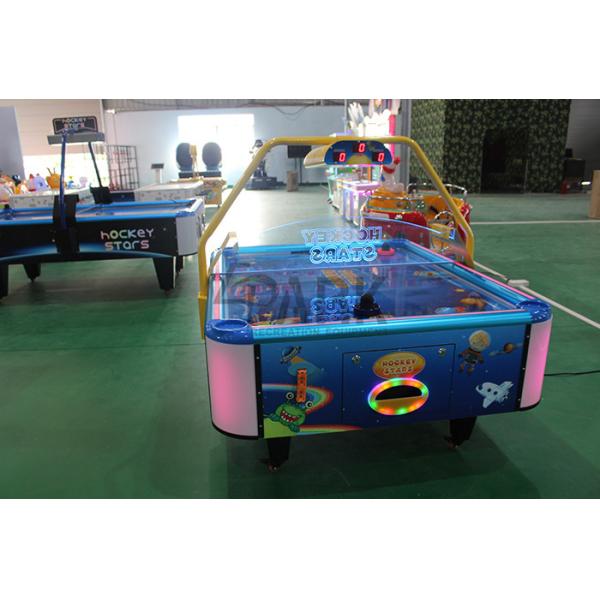 Kids And Adult Play Coin Pusher Air Hockey Table Game Machine 150 * 700 * 150 cm
