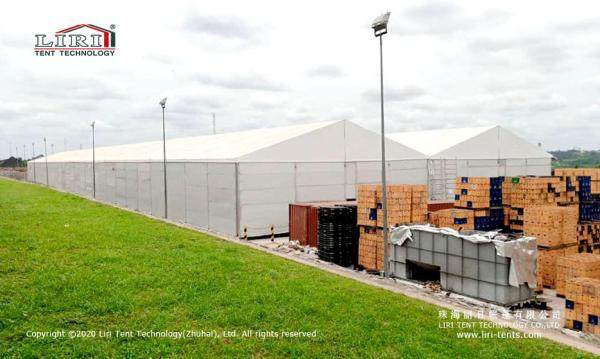 20x150m Temporary Large Marquee Tent With ABS Hard Wall Water Resistant