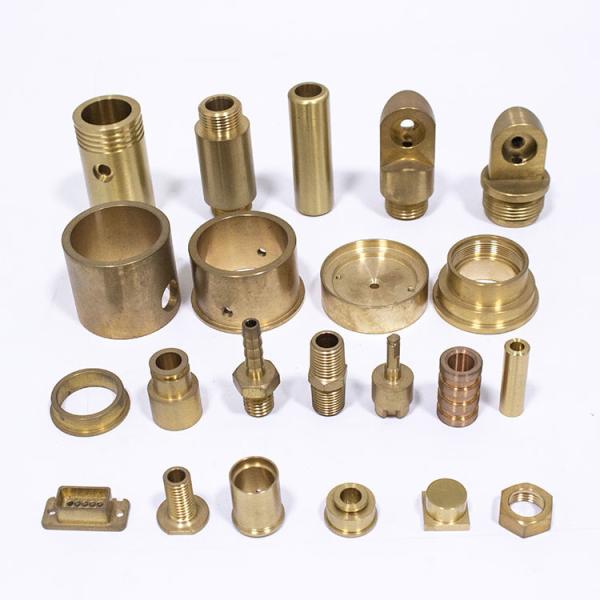 Precision Medical CNC Machining Services Copper Material 0.02mm Tolerance