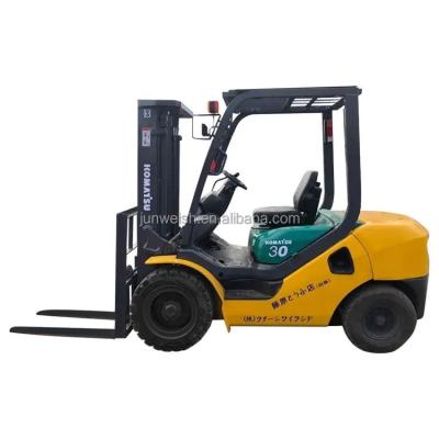 Japan Made Used Komatsu 3 ton Diesel FD30 FD80 FD50 Forklift in Excellent Condition
