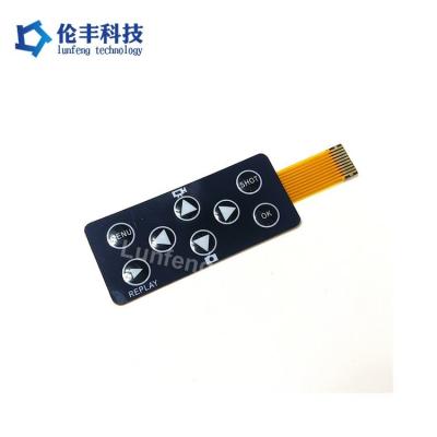 Membrane Switch Overlay Flexible Printed Circuit Keyboard for Durable and Responsive Typing