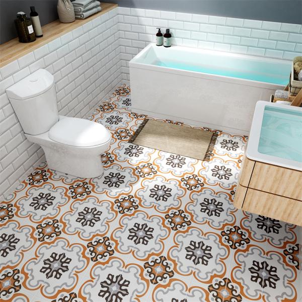 Carreaux rustiques en céramique pour salle de bain et cuisine