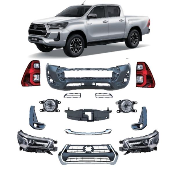 ALPHARD / VELLFIRE with Our 2016 to 2020 Hilux Revo Body Kit Conversion
