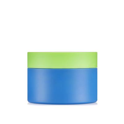 Frascos de plástico PET de cristal de parede pesada 50 ml frascos de cosméticos para máscara facial