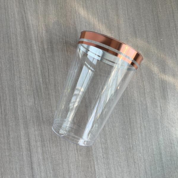 Custom Party Takeaway Dessert Clear Cup Plastic Disposable Cup US Currency Return refunds
