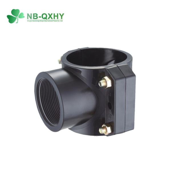 Matériau PP Pipe Fitting Clamps en acier inoxydable selle tête ronde Code facile à installer