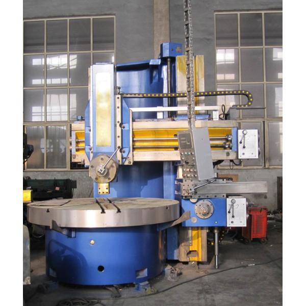 Heavy Duty Vertical Turning Lathe Machine With Double Column 2300mm Processing