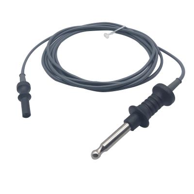 Reusable Electrosurgical Monopolar Cable For Monopolar Forceps 0.9m Individual package
