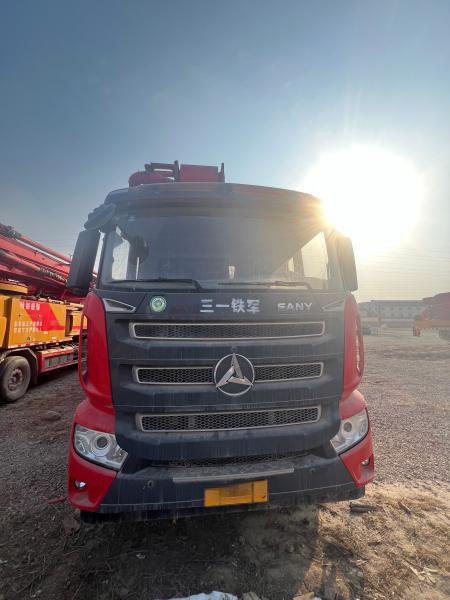 Big Size Second Hand 72M 2023 Sany Truck Mounted Concrete Pump For Construction
