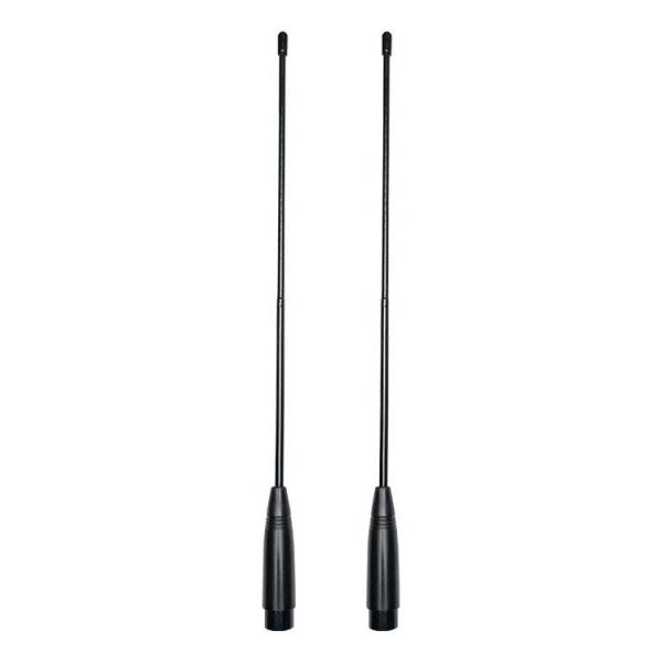 1.5W Output Power Dual Band VHF/UHF 144/430MHz Bendable Whip Mobile Radio Antenna