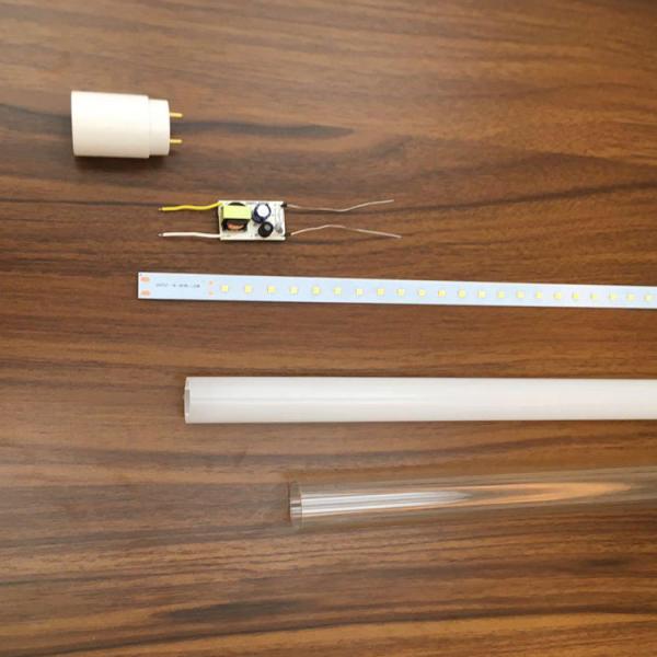 Garden Lighting 1.2m Glass Fluorescent Pipe with High Luminous Efficiency 9w 18W 24W