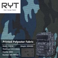 Camufle a tela impressa da tela 600D Oxford do poliéster impermeável
