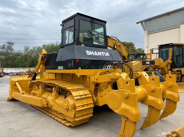 Shantui SD22 Used Crawler Bulldozer 175KW 6.4m3 Bucket Capacity