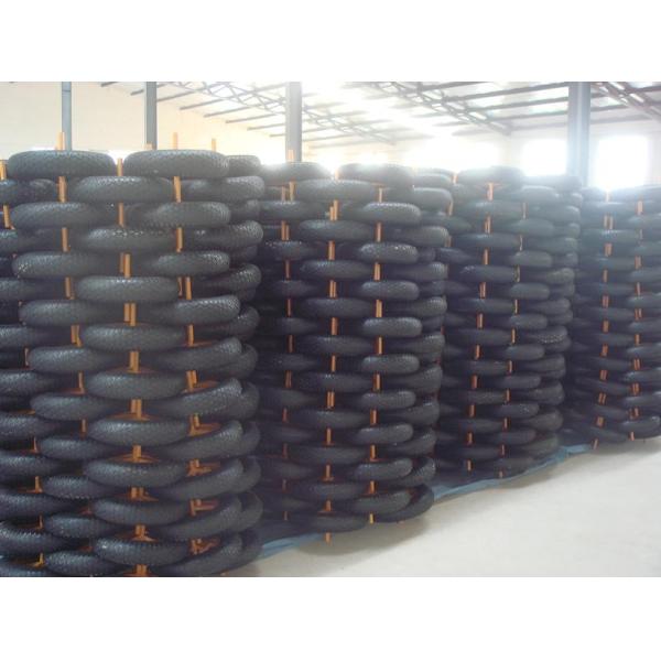 Galvanized Color Pneumatic Rubber Wheels Steel Rim Ball Bearing 55mm Hub 3.50-4