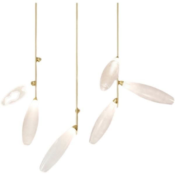 Modern luxury chandelier restaurant indoor bar glass lamps Nordic minimalist Gem chandelier(WH-MI-330)