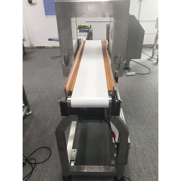 Equipo del detector de metales del transportador de la pantalla táctil para el paquete/la comida inteligentes del bulto