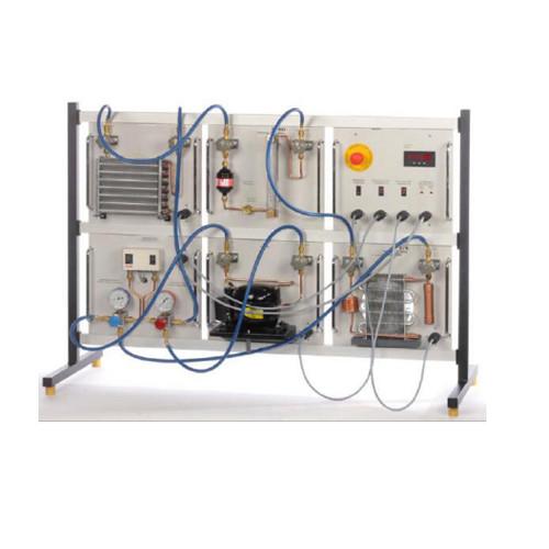 Enchimento do líquido refrigerante do equipamento de laboratório da refrigeração do equipamento de formação vocacional e equipamento da evacuação