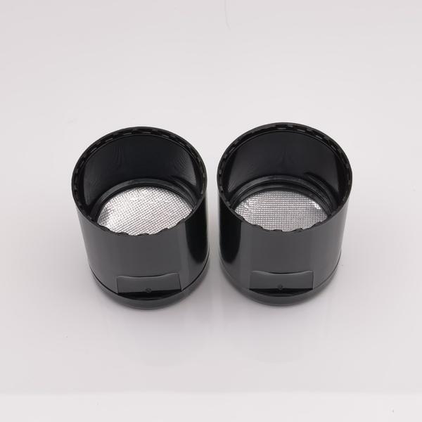 Portable Sealed 24/415 Plastic Flip Top Cap For Facial Cleanser Bottle