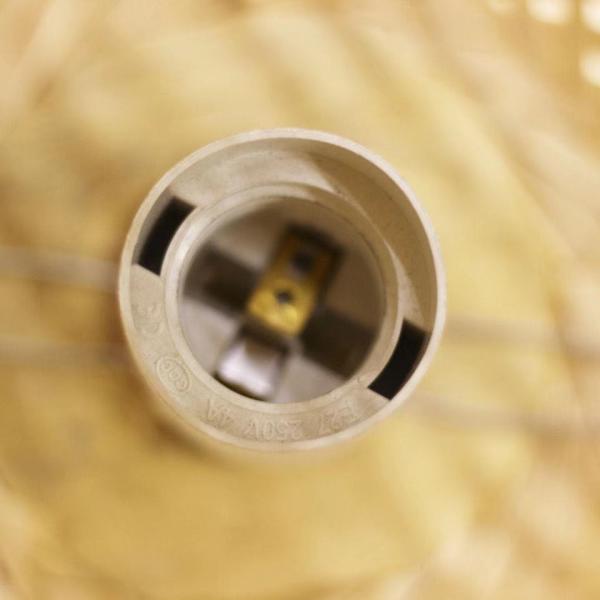 Living Room Bedroom Chinese Style Hand-woven Wood Art Table Lamps(WH-MTB-92)